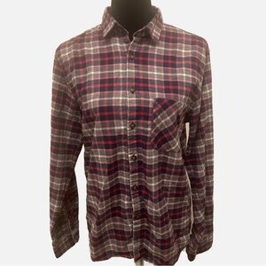 Freeman Seattle Plaid Flannel Button Down Men's Cotton Shirt Grunge Preppy 38